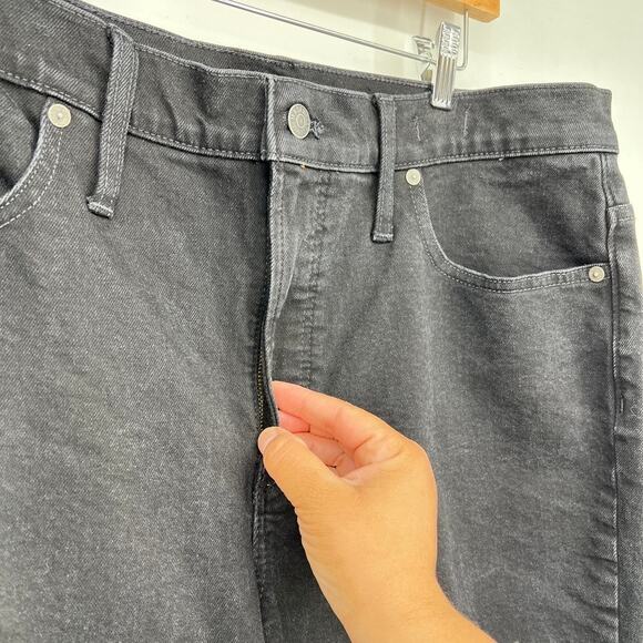 Madewell The Perfect Vintage Flare Jean in Sherborn Wash Jeans Women's 32 Black - Picture 6 of 12